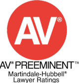 AV-Preeminent | Martindale-Hubbell lawyer ratings