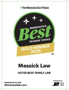 Minnesota's Best Readers choice | Gold Winner 2025 | Messick Law Voted Best Family Law
